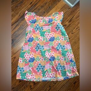 Hanna Andersson Floral Flutter Sleeve nightgown